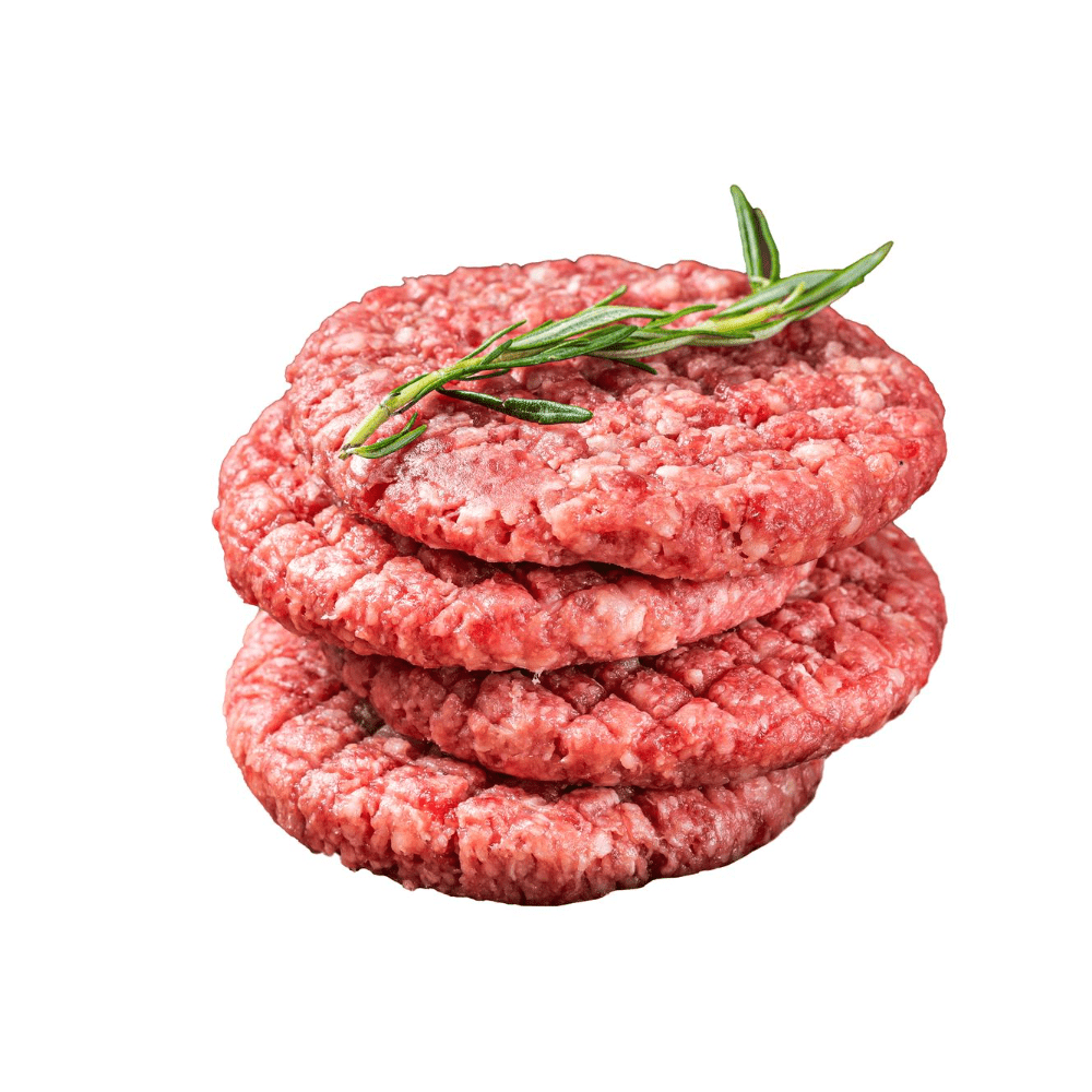 CHEDDAR BURGERS (FROZEN) - Ontario Meats